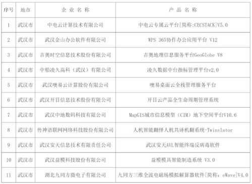 2024年湖北省公布首版次軟件產(chǎn)品及其獨(dú)立研發(fā)企業(yè)清單，涵蓋票務(wù)代理服務(wù)等領(lǐng)域